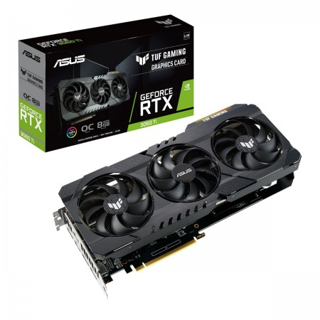 P. GRÁFICA NVIDIA ASUS TUF RTX 3060 TI 8GB GDDR6